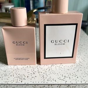 Gucci. Bloom perfume and body lotion